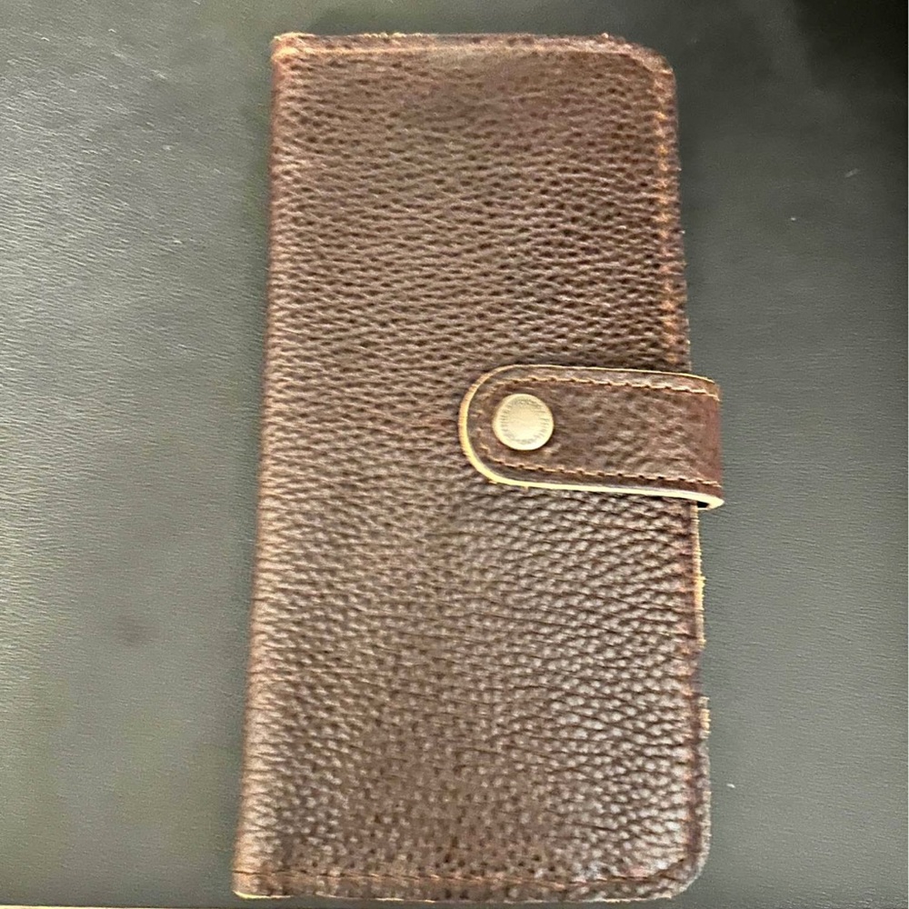 Premium Brown Portland leather goods women’s wallet